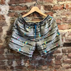 Chubbies Bathing Suit - Original Print Grey - L/M